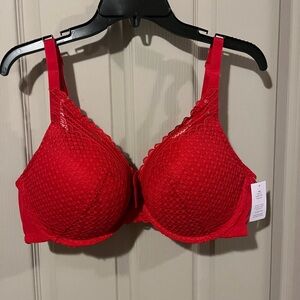 Auden  plunge coverage push up Women's Bra, 42C. NWT